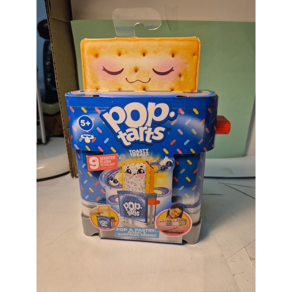 COOKEEZ MAKERY Pop-Tarts Toasty Treatz BLUEBERRY 4.5" PLUSH PASTRY COLLECTABLE